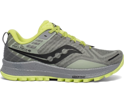 Tenis Saucony Xodus 11 Mujer Zapatillas Trail Running Key Lime México MX-263-HF